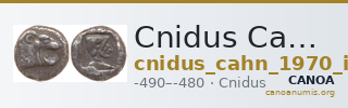 Cnidus Cahn 1970 Series II — CANOA