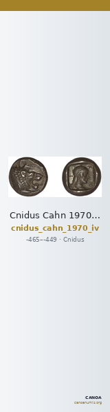 Cnidus Cahn 1970 Series IV — CANOA