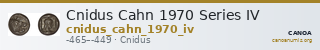 Cnidus Cahn 1970 Series IV — CANOA