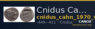 Cnidus Cahn 1970 Series V — CANOA