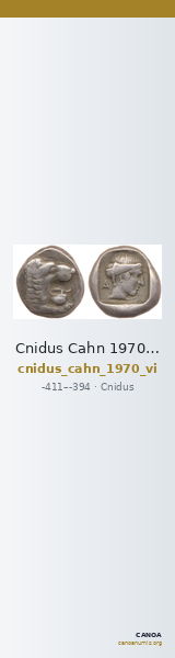 Cnidus Cahn 1970 Series VI — CANOA