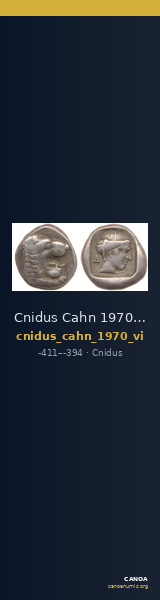 Cnidus Cahn 1970 Series VI — CANOA