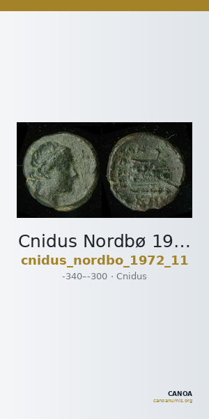 Cnidus Nordbø 1972 Series 11 — CANOA