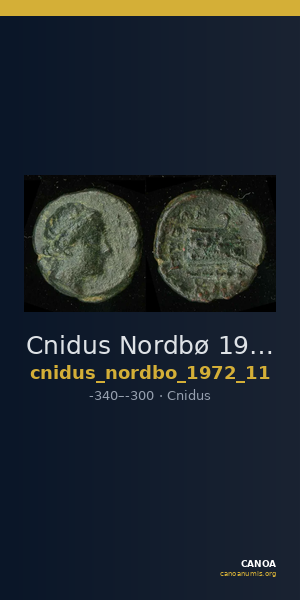 Cnidus Nordbø 1972 Series 11 — CANOA