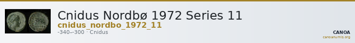Cnidus Nordbø 1972 Series 11 — CANOA