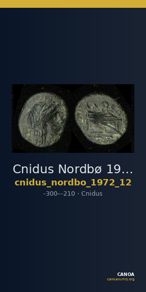 Cnidus Nordbø 1972 Series 12 — CANOA