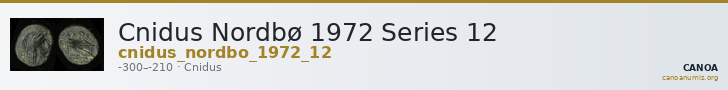 Cnidus Nordbø 1972 Series 12 — CANOA