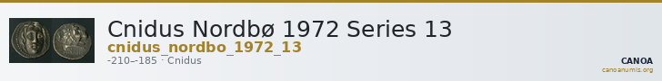 Cnidus Nordbø 1972 Series 13 — CANOA