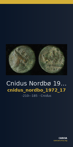 Cnidus Nordbø 1972 Series 17 — CANOA