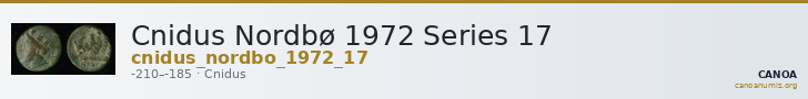 Cnidus Nordbø 1972 Series 17 — CANOA