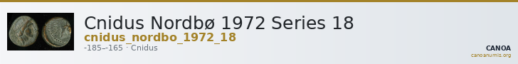 Cnidus Nordbø 1972 Series 18 — CANOA