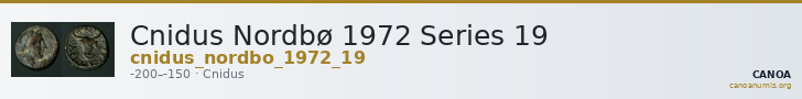 Cnidus Nordbø 1972 Series 19 — CANOA