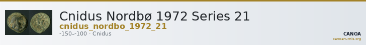 Cnidus Nordbø 1972 Series 21 — CANOA
