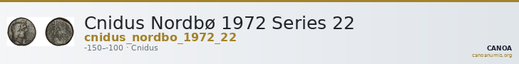 Cnidus Nordbø 1972 Series 22 — CANOA