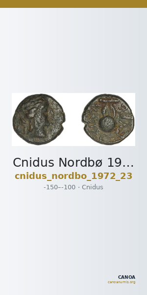Cnidus Nordbø 1972 Series 23 — CANOA