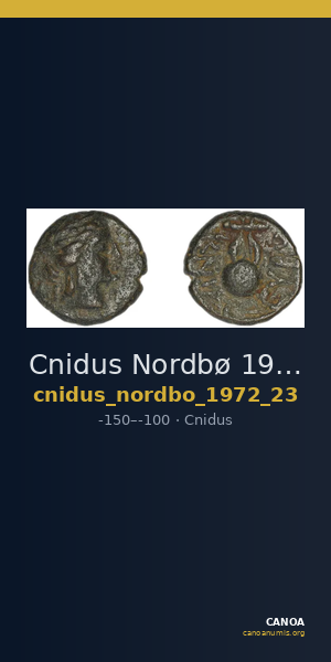 Cnidus Nordbø 1972 Series 23 — CANOA