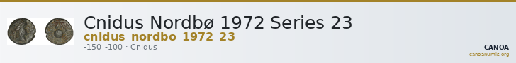 Cnidus Nordbø 1972 Series 23 — CANOA