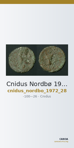 Cnidus Nordbø 1972 Series 28 — CANOA