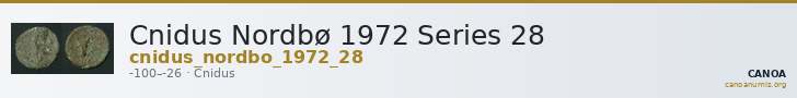Cnidus Nordbø 1972 Series 28 — CANOA