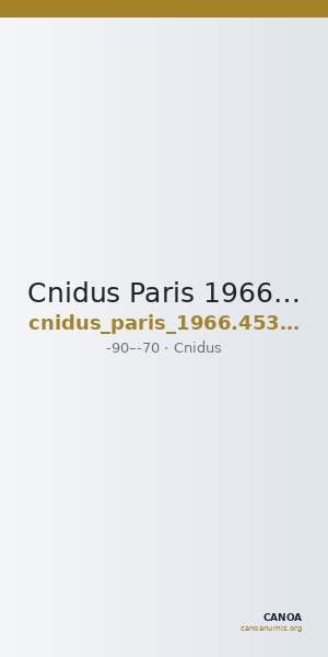 Cnidus Paris 1966.453.2720 — CANOA