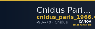 Cnidus Paris 1966.453.2720 — CANOA