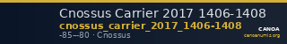 Cnossus Carrier 2017 1406-1408 — CANOA