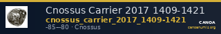 Cnossus Carrier 2017 1409-1421 — CANOA