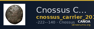 Cnossus Carrier 2017 979-1103, 1267-1285 — CANOA