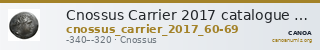 Cnossus Carrier 2017 catalogue n° 60-80 — CANOA