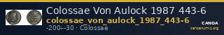 Colossae Von Aulock 1987 443-6 — CANOA