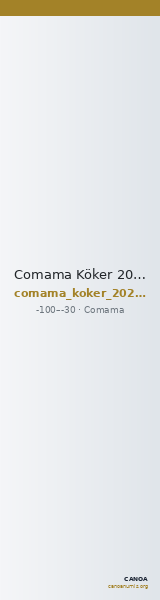 Comama Köker 2022 Series 4 — CANOA