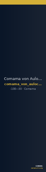 Comama von Aulock 1970 1 — CANOA