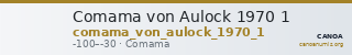 Comama von Aulock 1970 1 — CANOA