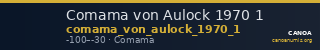 Comama von Aulock 1970 1 — CANOA