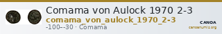 Comama von Aulock 1970 2-3 — CANOA