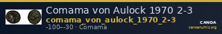 Comama von Aulock 1970 2-3 — CANOA