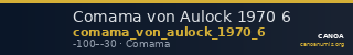 Comama von Aulock 1970 6 — CANOA