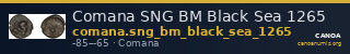 Comana SNG BM Black Sea 1265 — CANOA