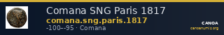 Comana SNG Paris 1817 — CANOA