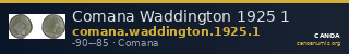 Comana Waddington 1925 1 — CANOA