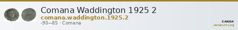 Comana Waddington 1925 2 — CANOA