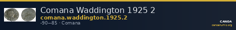 Comana Waddington 1925 2 — CANOA