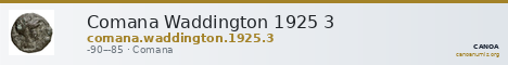 Comana Waddington 1925 3 — CANOA