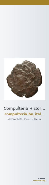 Compulteria Historia Numorum Italy 437 — CANOA