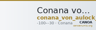 Conana von Aulock 1979 765 — CANOA