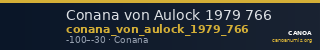 Conana von Aulock 1979 766 — CANOA