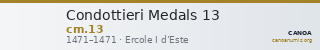 Condottieri Medals 13 — CANOA