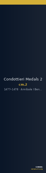 Condottieri Medals 2 — CANOA