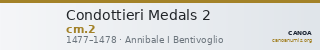 Condottieri Medals 2 — CANOA
