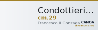 Condottieri Medals 29 — CANOA
